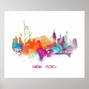 Póster Ciudad de Nueva York
