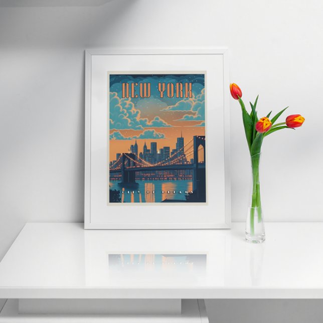 Póster Ciudad de Nueva York - Un Viejo Delight (Subido por el creador)