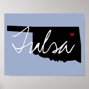 Póster Ciudad de Oklahoma