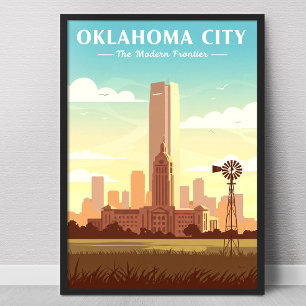 Póster Ciudad de Oklahoma