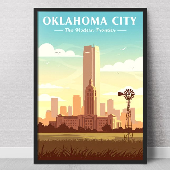 Póster Ciudad de Oklahoma (Subido por el creador)