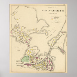 Póster Ciudad de Portsmouth 2