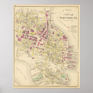 Póster Ciudad de Portsmouth 3