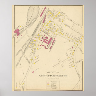 Póster Ciudad de Portsmouth 4