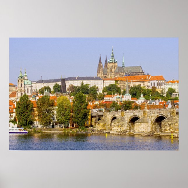 Póster Ciudad de Praga (Frente)