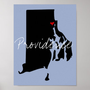 Póster Ciudad de Rhode Island