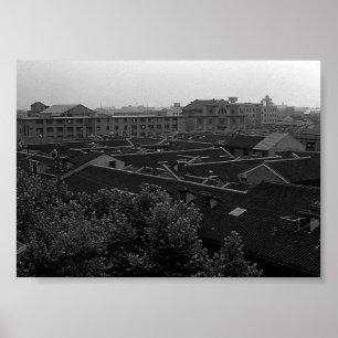 Póster Ciudad de Shanghai