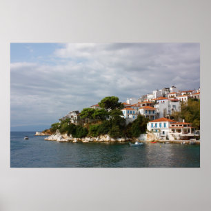 Póster Ciudad de Skiathos