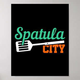 Póster Ciudad de Spatula