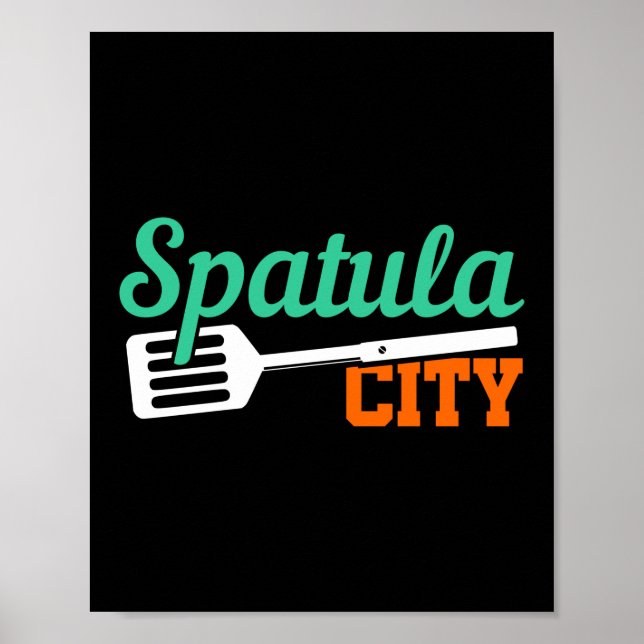 Póster Ciudad de Spatula (Frente)