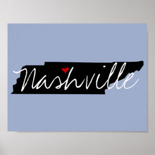 Póster Ciudad de Tennessee