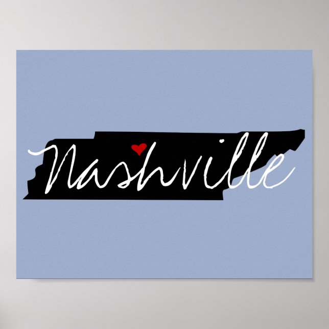 Póster Ciudad de Tennessee (Frente)