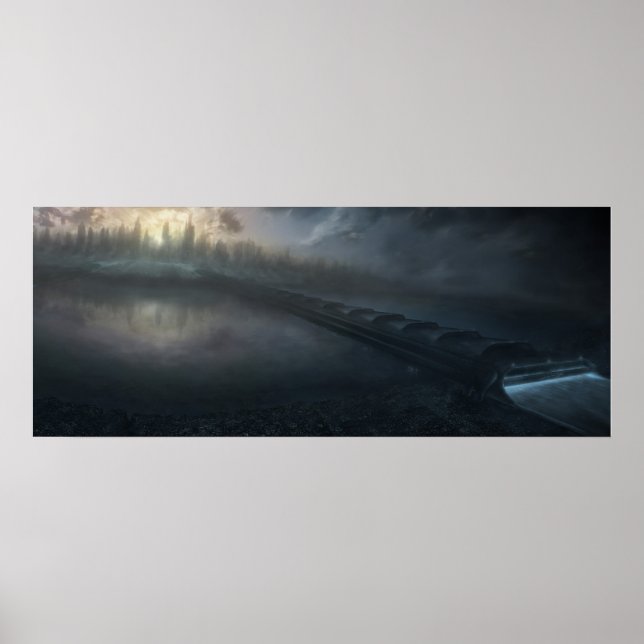 Póster ciudad de terrapin (Frente)