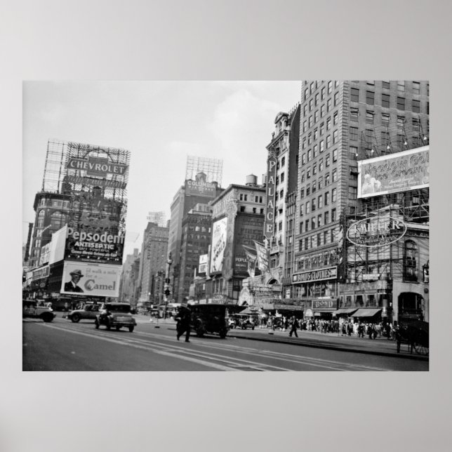 PÓSTER CIUDAD DE TIMES SQUARE-NUEVA YORK 1932 (Frente)