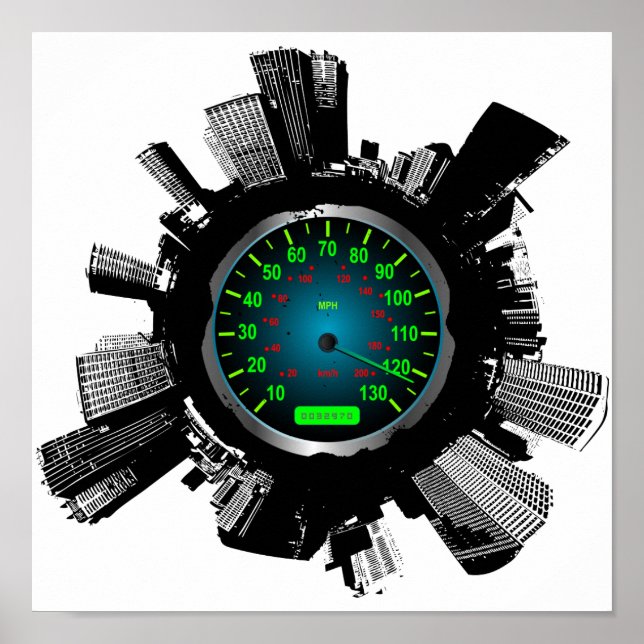 Póster Ciudad de velocidad 2 (Frente)