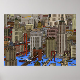 PÓSTER CIUDAD DEL AGUA