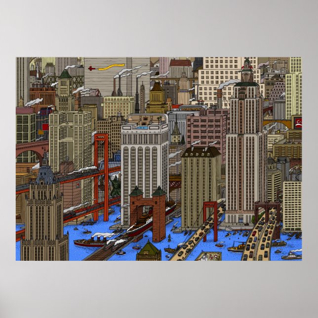 PÓSTER CIUDAD DEL AGUA (Frente)