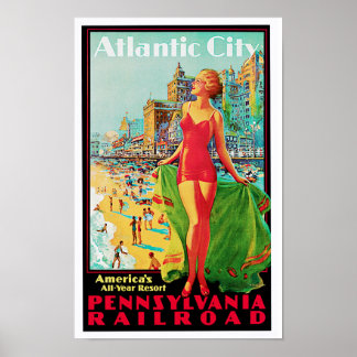Póster Ciudad del Atlántico ~ Parque de juegos de todo el