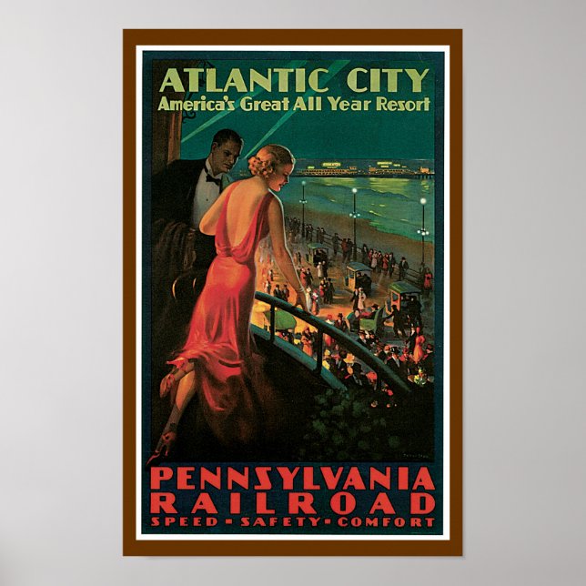Póster Ciudad del Atlántico - Todo el año (Frente)