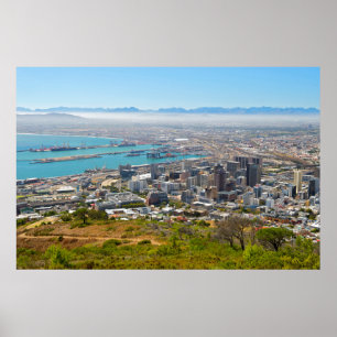 Póster Ciudad del Cabo, Cabo Occidental, Sudáfrica 3