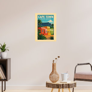 Póster Ciudad del Cabo, Sudáfrica
