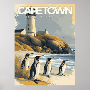 Póster Ciudad del Cabo, Sudáfrica