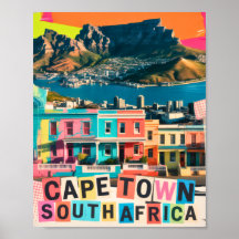 Ciudad del Cabo Sudáfrica Viaje Bo-Kaap Paisaje