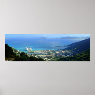 Póster Ciudad del camino, Tortola, BVI