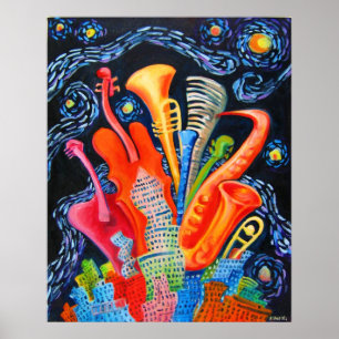 PÓSTER CIUDAD DEL JAZZ
