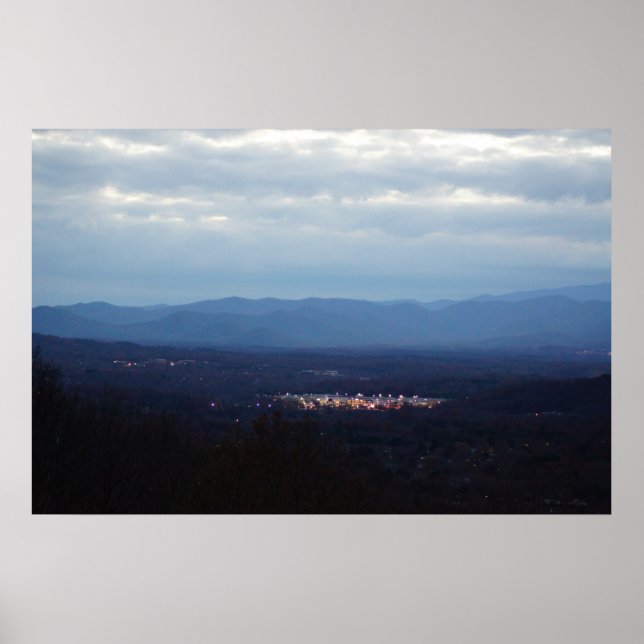 Póster Ciudad del Valle (Frente)