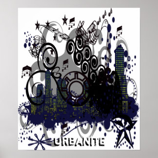 Póster Ciudad desgarrada