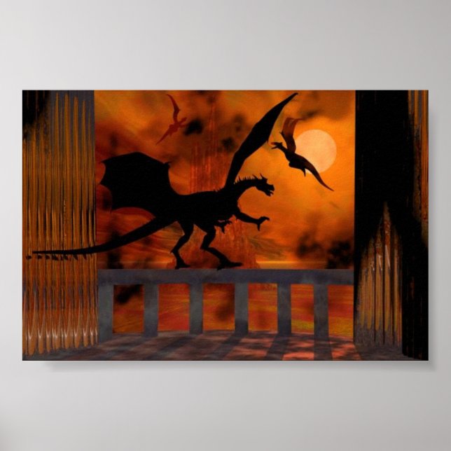 Póster Ciudad Dragon (Frente)