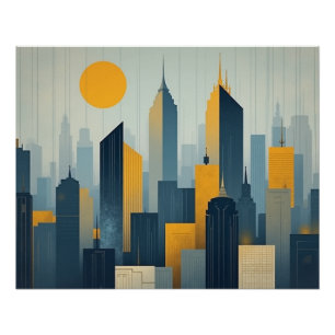 Póster Ciudad en el Sol