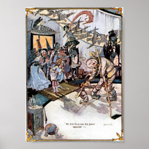 Póster Ciudad esmeralda del poster de la onza