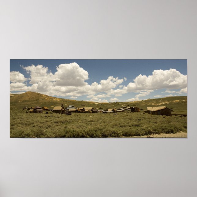 Póster Ciudad fantasma de Bodie, CA (Frente)