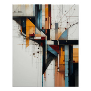 Póster Ciudad Fragmentada
