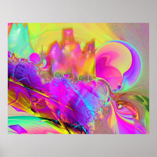 Póster Ciudad Glaciar (Frente)