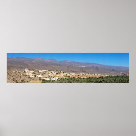 Póster Ciudad histórica de Al Hamra en Omán