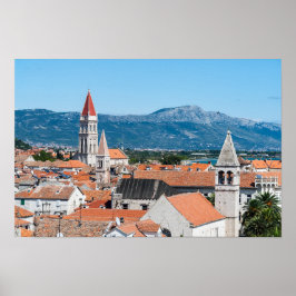 Póster Ciudad histórica de Trogir - Dalmatia, Croacia