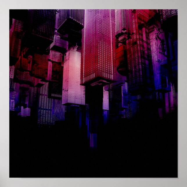 Póster Ciudad Hundida (Frente)
