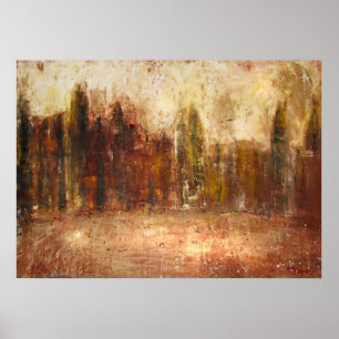 Póster Ciudad iluminada