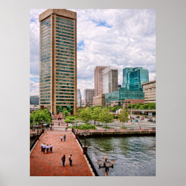 Póster Ciudad - Lugar del Puerto - Centro Mundial de Come