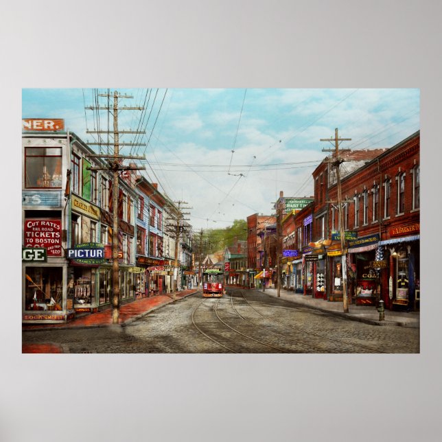 Póster Ciudad - MA Gloucester - Un poco de todo 1910 (Frente)