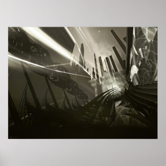 PÓSTER CIUDAD MODERNA