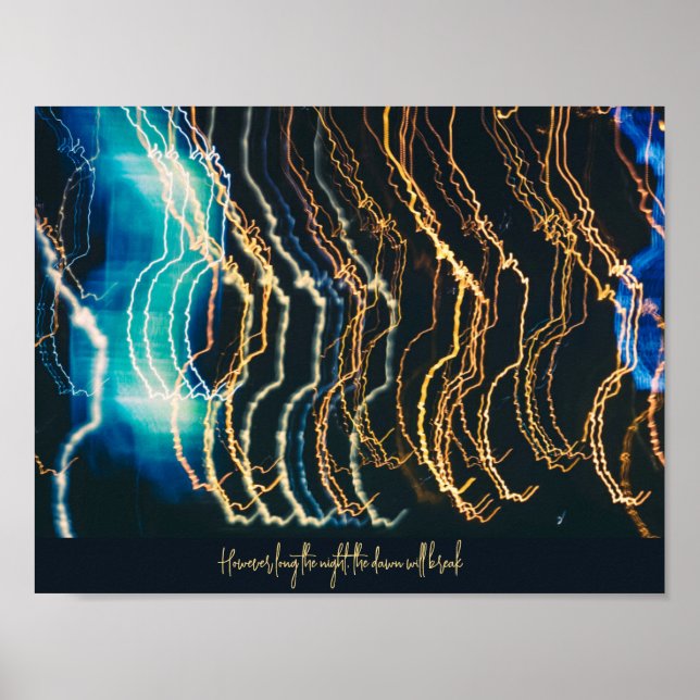 Póster Ciudad nocturna  (Frente)
