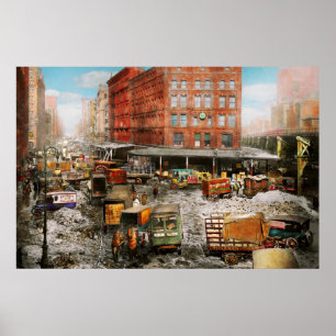 Póster Ciudad - Nueva York NY - Atascado en una rutina 19