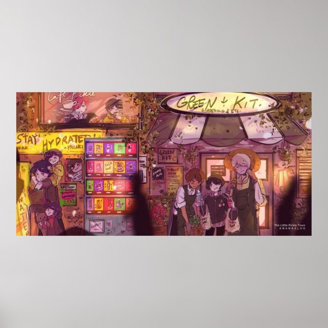 Póster Ciudad Pequeña de Pickle (Frente)