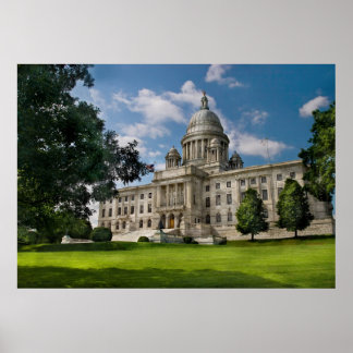 Póster Ciudad - Providence, RI - La capital