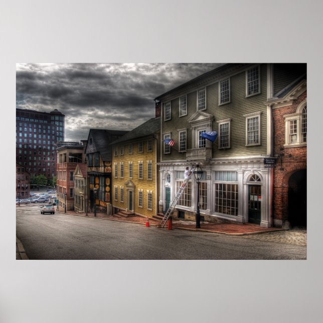 Póster Ciudad - Rhode Island - Providence 2007 - Thomas S (Frente)