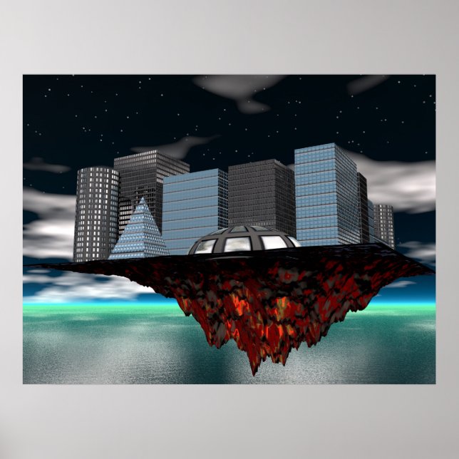 Póster Ciudad Sagrada (Frente)